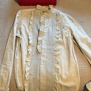 RALPH LAUREN RUFFLE POLO